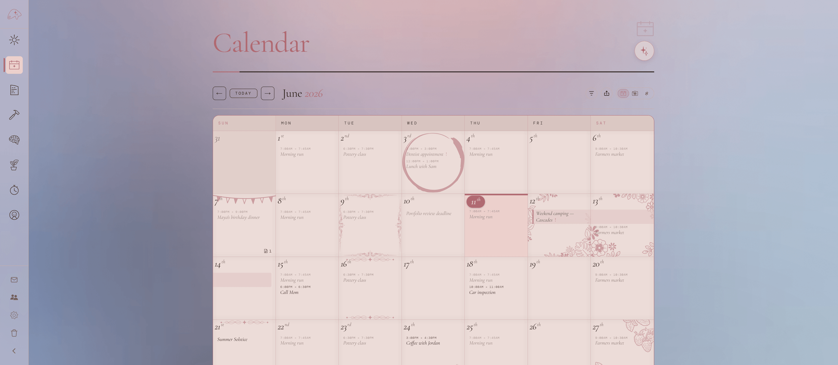 Calendar